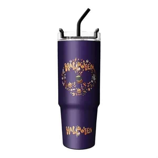 Halloween 30oz Tumbler w/ Straw Lid (Free Sample)