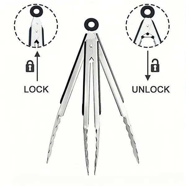 Stainless Steel Kitchen Tongs