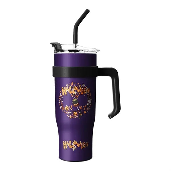 Halloween 40oz Straw Cup w/ Handle (Free Sample)