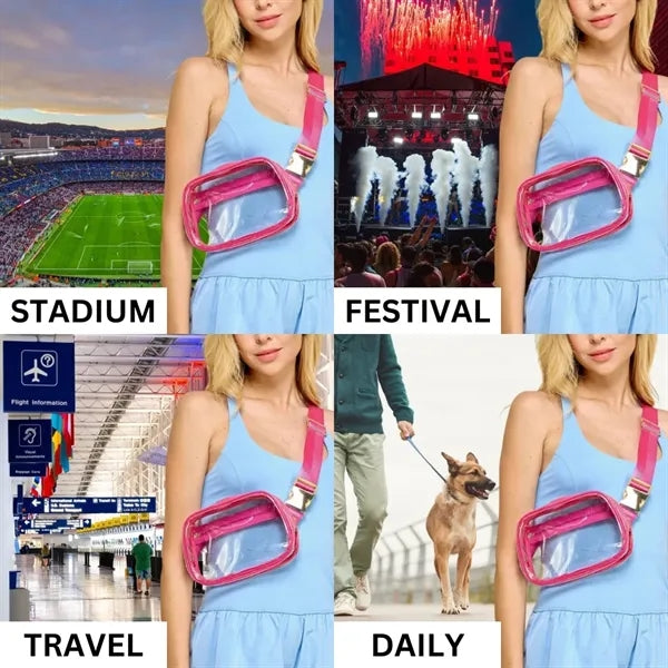 ClearView LoopMate Clear Fanny Pack