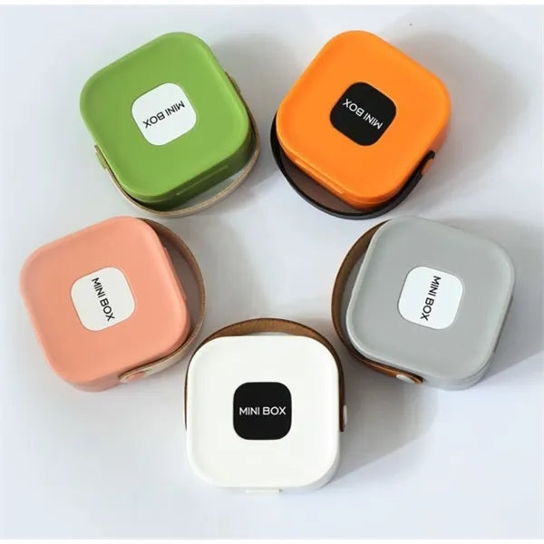 Plastic Jewelry Storage Box Ring Earrings Necklace Holder