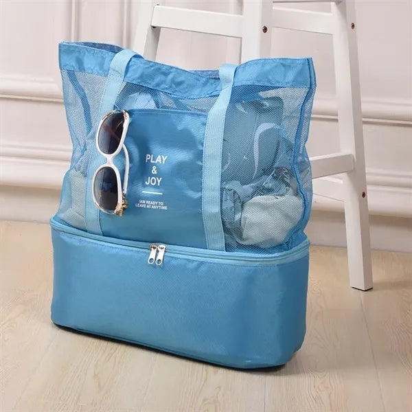 Mesh Dry Wet Separation Travel Insulated Pool Bags
