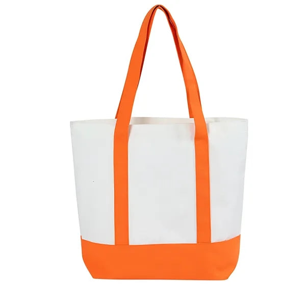 Canvas Tote Bags With Zipper Travel Beach Gifts