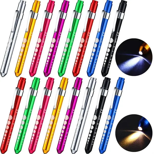 Medical Penlight with Pupil Gauge and Ruler