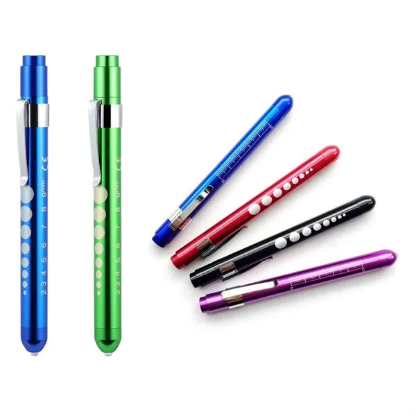 Medical Penlight with Pupil Gauge and Ruler