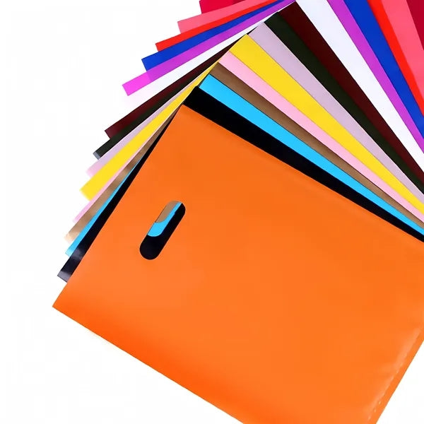 Plastic Grocery Shopping Bags Business Tote Gifts