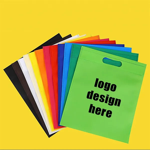 Die Cut Non-Woven Bags Custom Shopping Tote