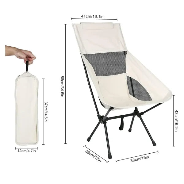 Lightweight Portable Foldable Outdoor Camping Chair