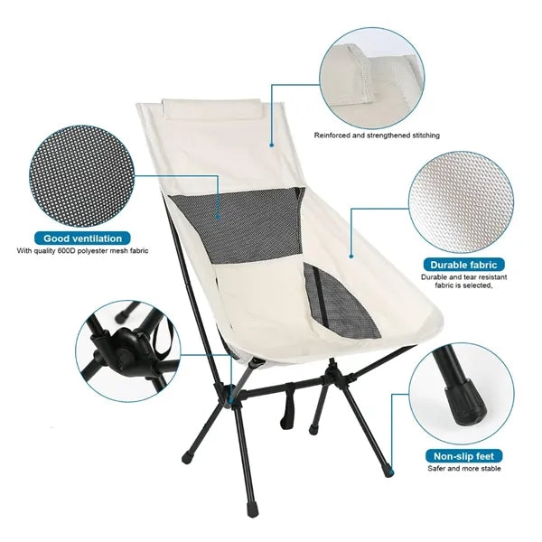 Lightweight Portable Foldable Outdoor Camping Chair