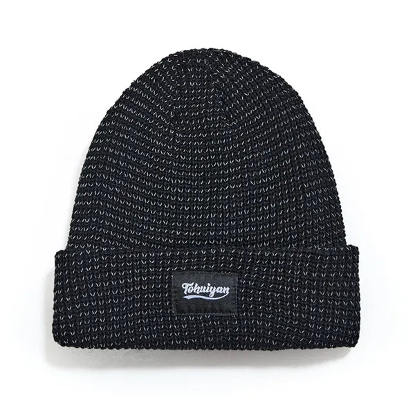Reflective Knit Beanie Hat for Men and Women