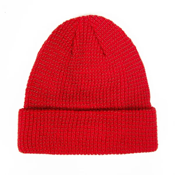 Reflective Knit Beanie Hat for Men and Women