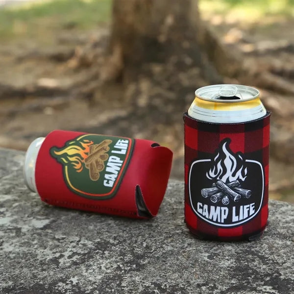 Overseas Direct Full Color Reversible Neoprene Can Cooler