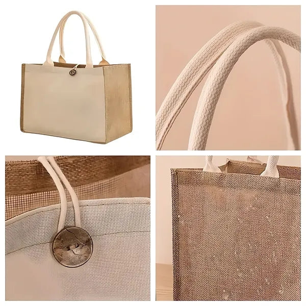 Canvas Bag Burlap Tote Travel Gifts