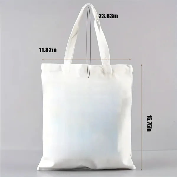 Canvas Tote Bag DIY Gift Travel Supplies