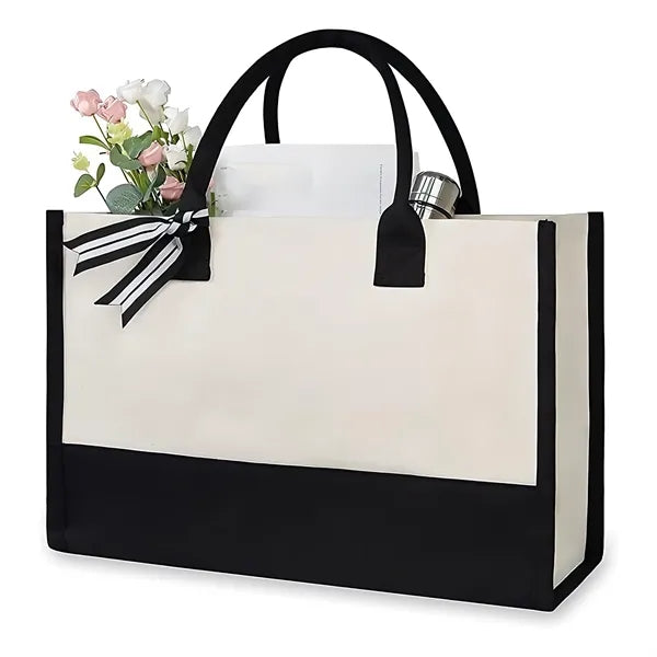 Canvas Beach Tote Bag Mother's Day Gifts