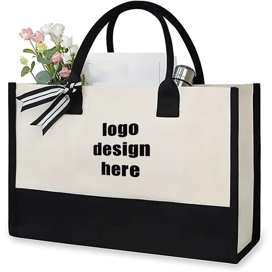 Canvas Beach Tote Bag Mother's Day Gifts