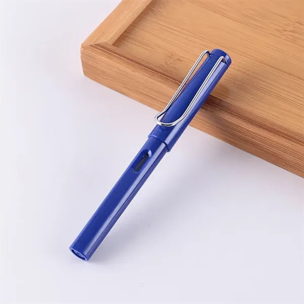 Fountain Pen And Ink Sac Students Practice Writing