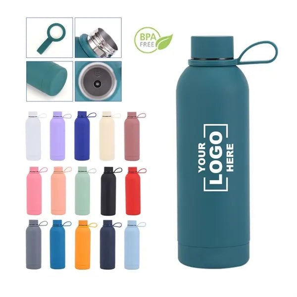 17 oz. Vacuum Insulated Matte Stainless Steel Water Bottle