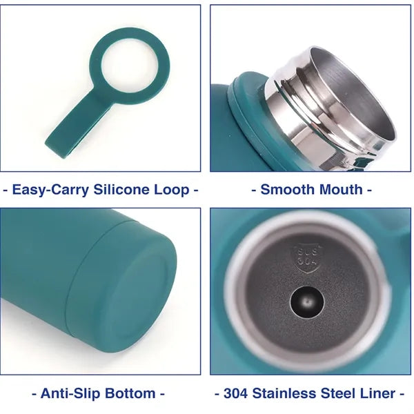 17 oz. Vacuum Insulated Matte Stainless Steel Water Bottle