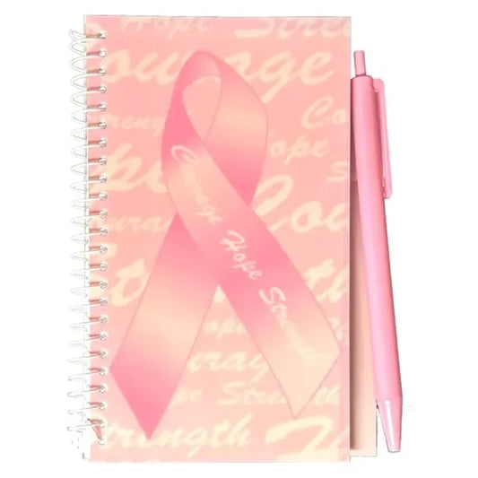Spiral Notepad with Pen Courage, Hope, Strength