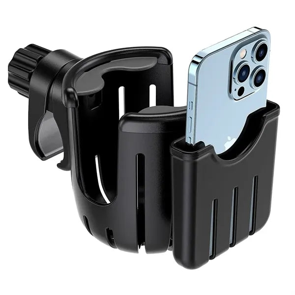 Cup and Phone Holder for Bicycle Motorcycle Stroller