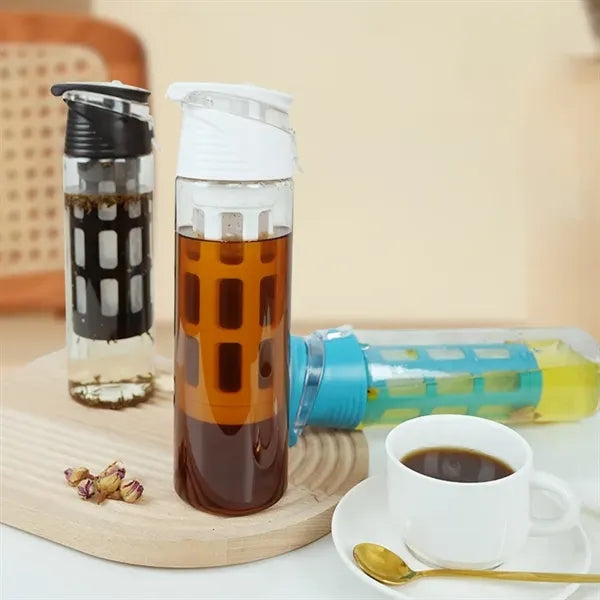 Iced Coffee Pitcher, Cold Brew Container for Tea