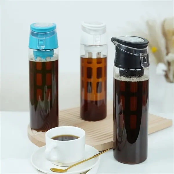 Iced Coffee Pitcher, Cold Brew Container for Tea