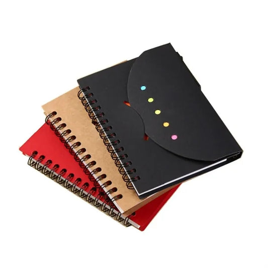 60 Sheets Kraft Paper Cover Small Pocket Notebooks Memo Pad