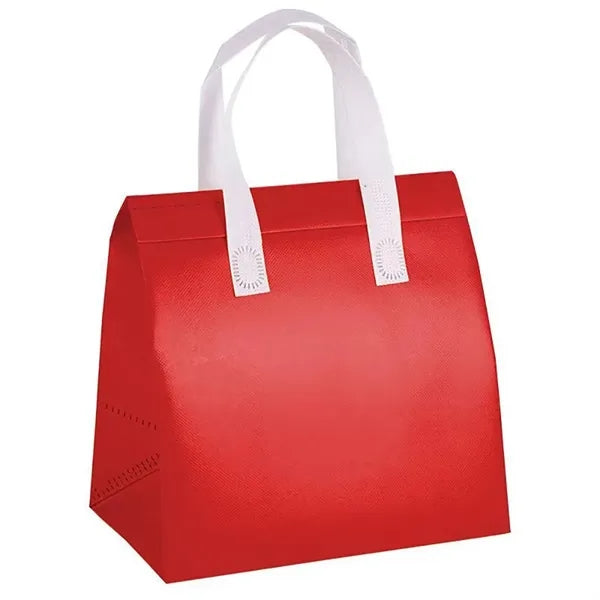 Non-woven Aluminum Foil Lined Insulated Takeout Bag Coffee