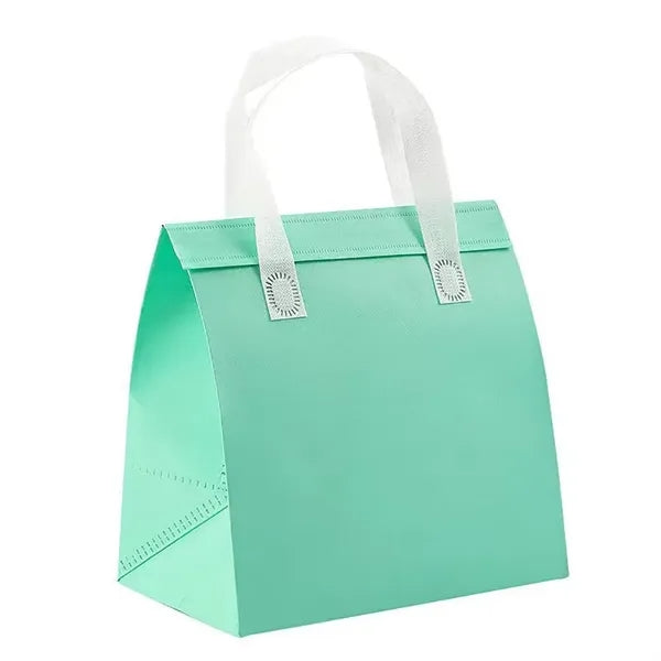 Non-woven Aluminum Foil Lined Insulated Takeout Bag Coffee
