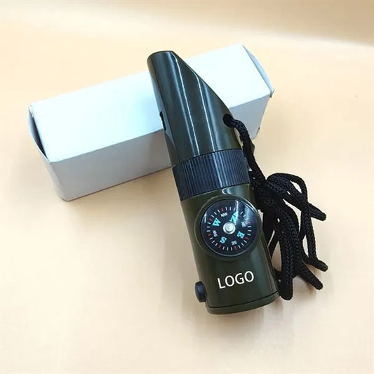 7-in-1 Outdoor Emergency Survival Function Whistle