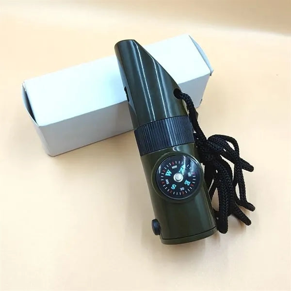 7-in-1 Outdoor Emergency Survival Function Whistle