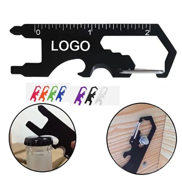 Multi-function Bottle Opener with Carabiner