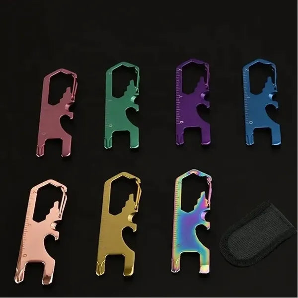 Multi-function Bottle Opener with Carabiner