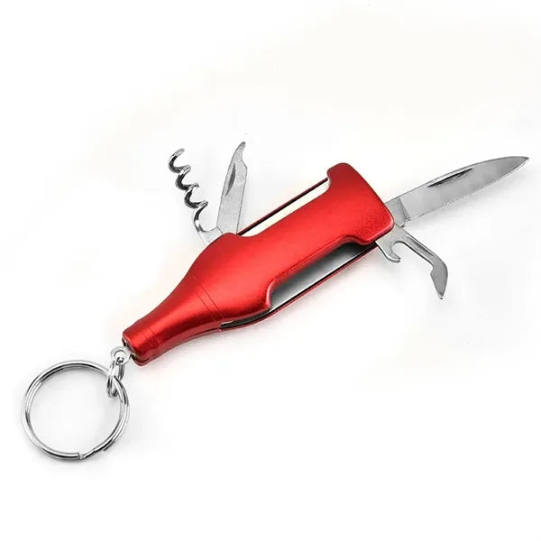 Stainless Steel Corkscrew Bottle Opener