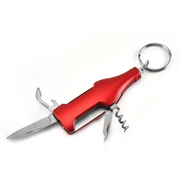 Stainless Steel Corkscrew Bottle Opener
