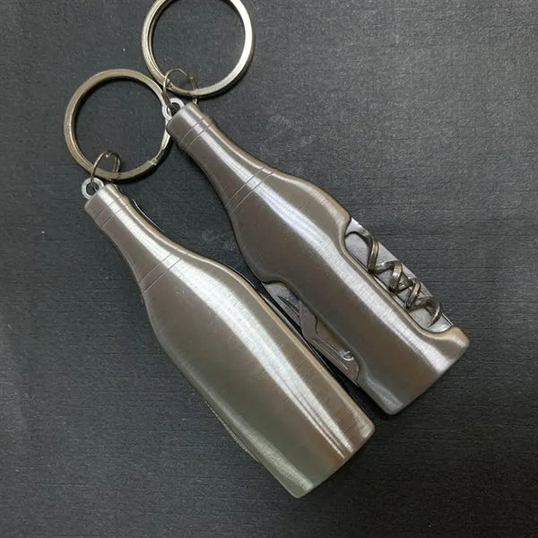 Stainless Steel Corkscrew Bottle Opener