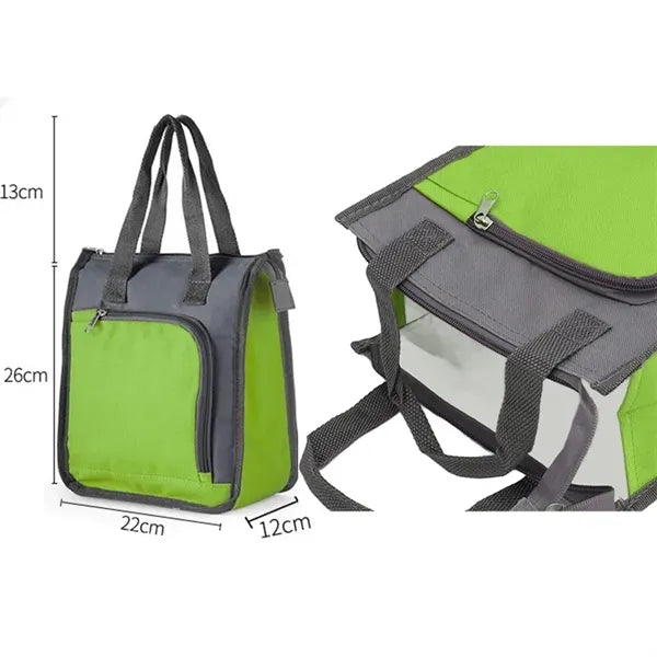 Portable Insulated Refrigerated Food Warmer Lunch Cooler Bag
