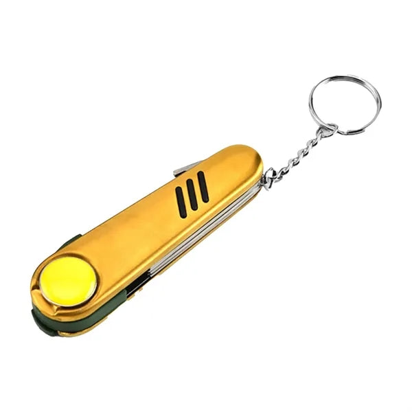 Stainless Steel 6 In 1 Golf Repair Divot Tool With Marker