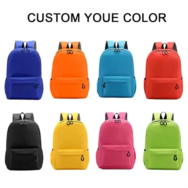 17" Kids 600D Oxford Cloth School Backpack