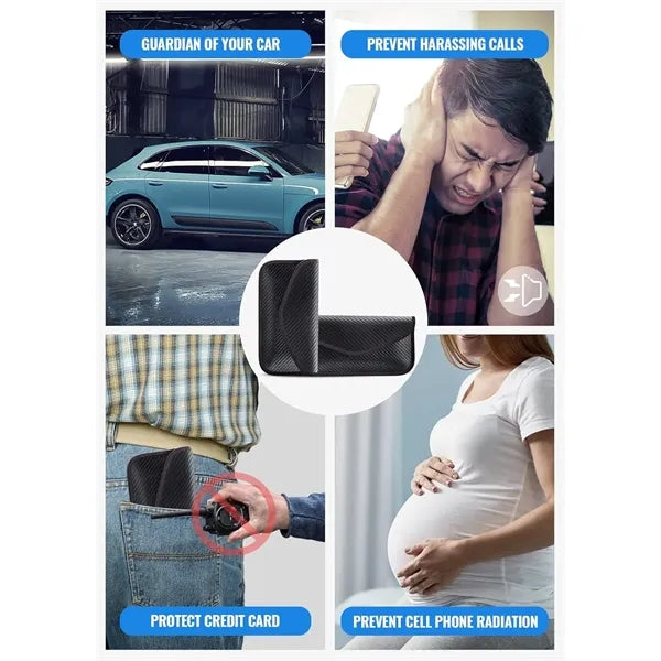 4.13" x 8.26" RFID Blocking Anti-Tracking Anti-Hacking Case