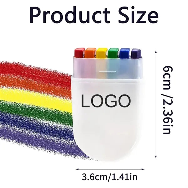 6-Color Face Paint Set for Body Painting