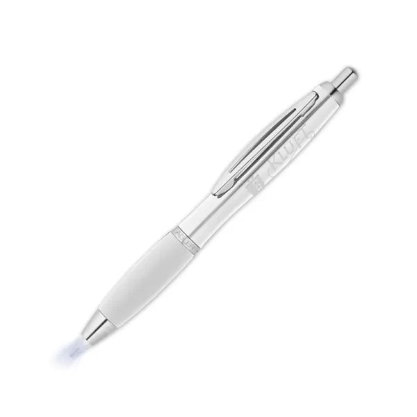 Lighted Tip Click Metal Pen