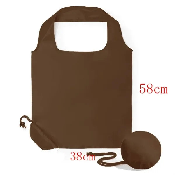 Foldable Round Ball Shaped Shopping Bag