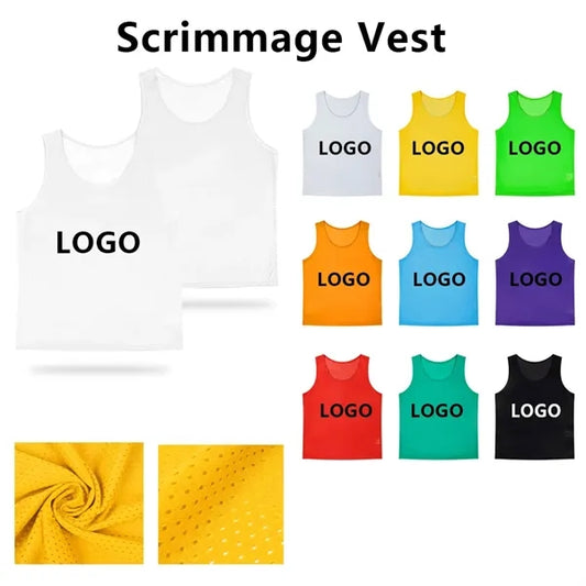 Scrimmage Mesh Jerseys Sleveless Vest Youth/Adult