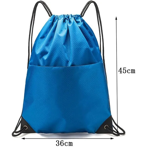 Sports Backpack Nylon Waterproof Drawstring Bag