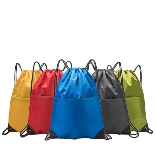 Sports Backpack Nylon Waterproof Drawstring Bag
