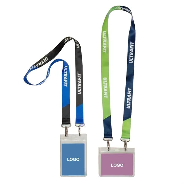 Double Bulldog Clips Lanyard