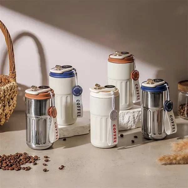 Insulated Water Bottle Tumbler with Temperature Display