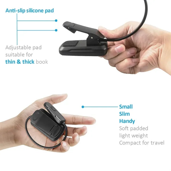 Flexible Gooseneck Rechargeable Book Light